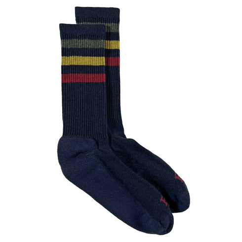 Frontier Wool Socks - Navy